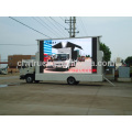 2013 top sale JAC 4X2 led advertisement truck in Libya